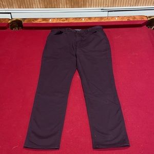Burgundy Banana republic pants